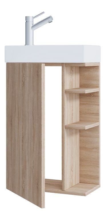 Produktbild: 2-tlg G&auml;ste WC Waschplatz Bad Waschtisch Lumia