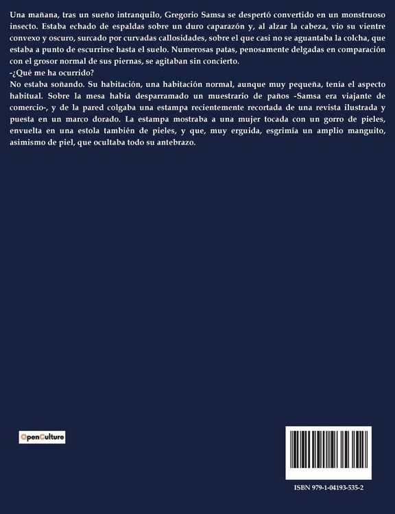 Produktbild: La Metamorfosis