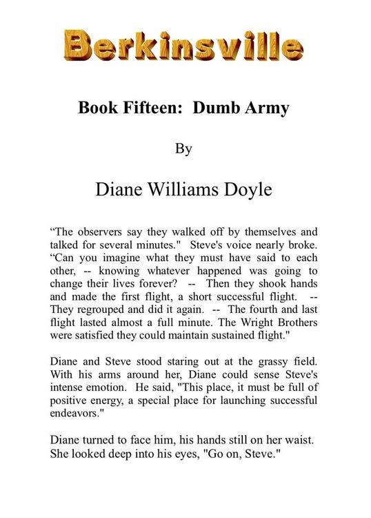 Produktbild: Book Fifteen: Dumb Army! (Berkinsville, #15)