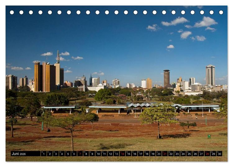 Produktbild: Kenia einmal anders (Tischkalender 2026 DIN A5 quer), CALVENDO Monatskalender