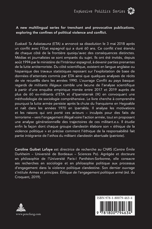 Produktbild: Conflit au Pays basque