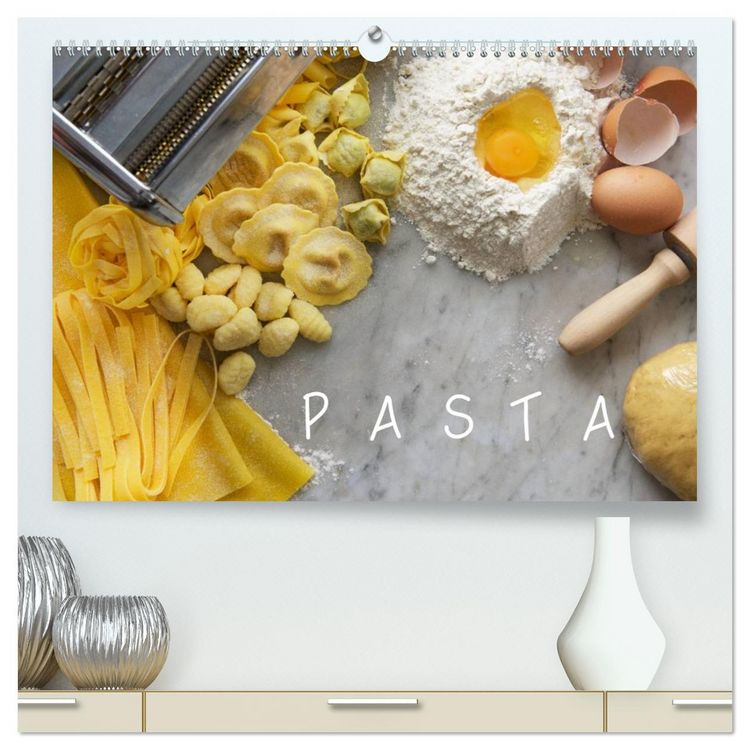 Produktbild: PASTA (High Quality Premium Wall Calendar 2026 DIN A2 landscape),CALVENDO 12 Month Wall Calendar