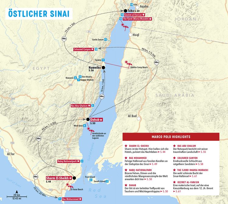 Produktbild: MARCO POLO Reisef&uuml;hrer Rotes Meer & Sinai
