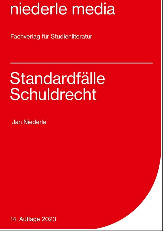 Produktbild: Standardf&auml;lle Schuldrecht - 2023