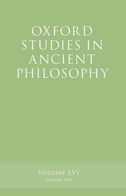 Produktbild: Oxford Studies in Ancient Philosophy, Volume 56