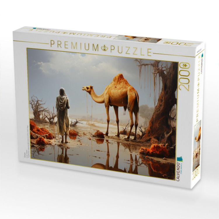 Produktbild: CALVENDO Puzzle Einsam | 2000 Teile Lege-Gr&ouml;&szlig;e 90x67cm Foto-Puzzle f&uuml;r gl&uuml;ckliche Stunden