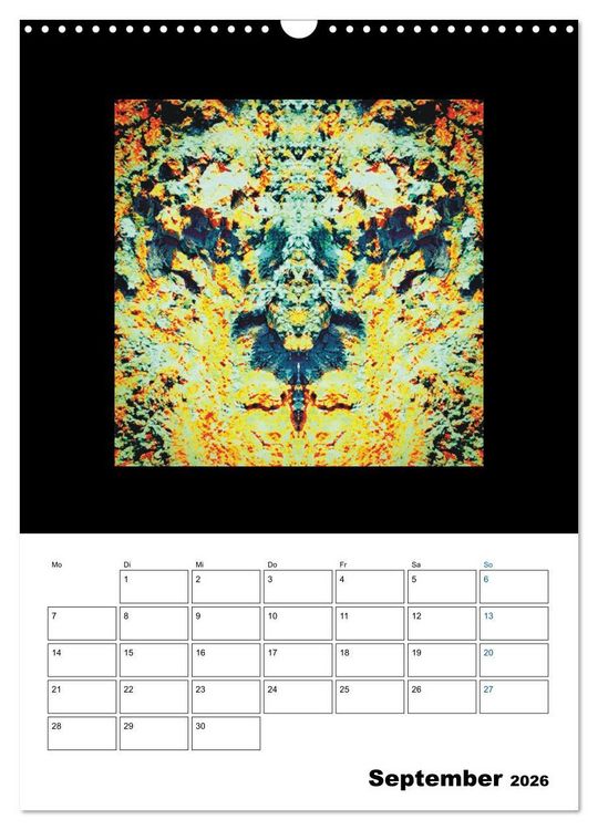 Produktbild: Nature's Faces (Wandkalender 2026 DIN A3 hoch), CALVENDO Monatskalender