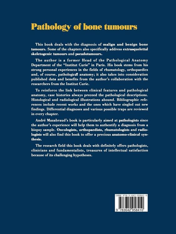 Produktbild: Pathology of bone tumours