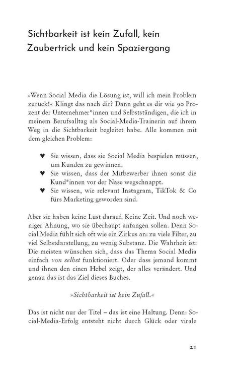 Produktbild: Sichtbarkeit ist kein Zufall