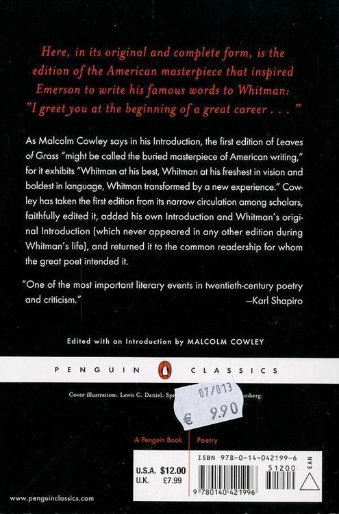 Produktbild: Leaves of Grass