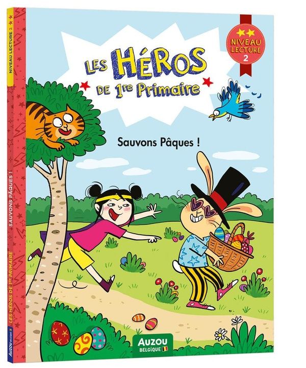 Produktbild: Les h&eacute;ros de 1re primaire. Sauvons P&acirc;ques ! : niveau lecture 2
