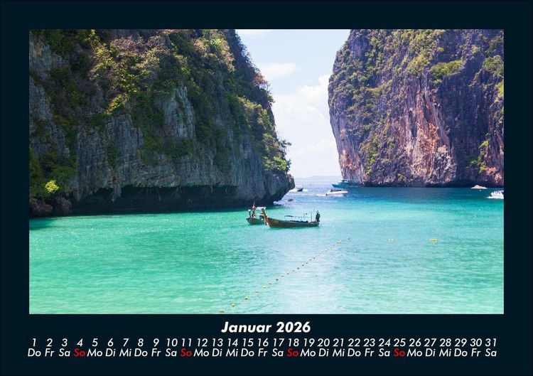 Produktbild: Boote und Segelschiffe 2026 Fotokalender DIN A5