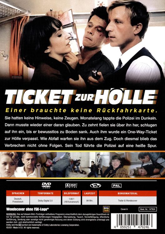 Produktbild: Ticket zur H&ouml;lle - Limited Edition auf 500 St&uuml;ck - Cover A