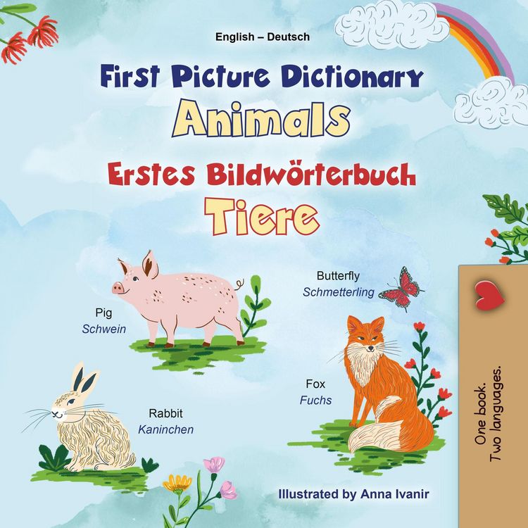 Produktbild: First Picture Dictionary Animals Erstes Bildw&ouml;rterbuch Tiere (English German Bilingual Collection)