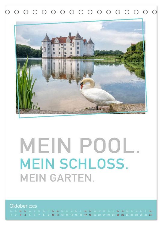 Produktbild: Tierisch bekloppt! (Tischkalender 2026 DIN A5 hoch), CALVENDO Monatskalender