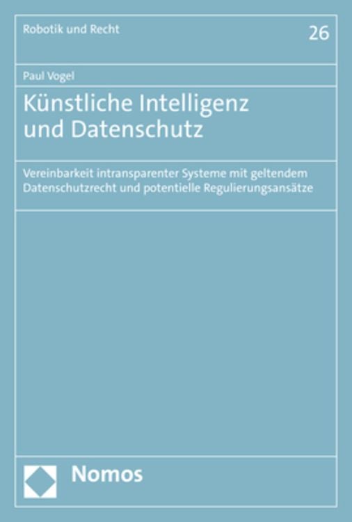 Produktbild: Künstliche Intelligenz und Datenschutz