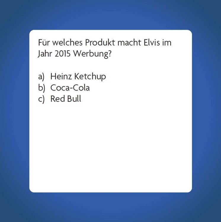 Produktbild: Das Elvis-Quiz