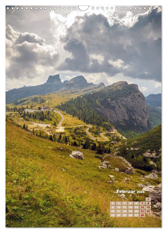 Produktbild: Dolomiten, ein Meer aus Bergen by VogtArt (Wandkalender 2026 DIN A3 hoch), CALVENDO Monatskalender