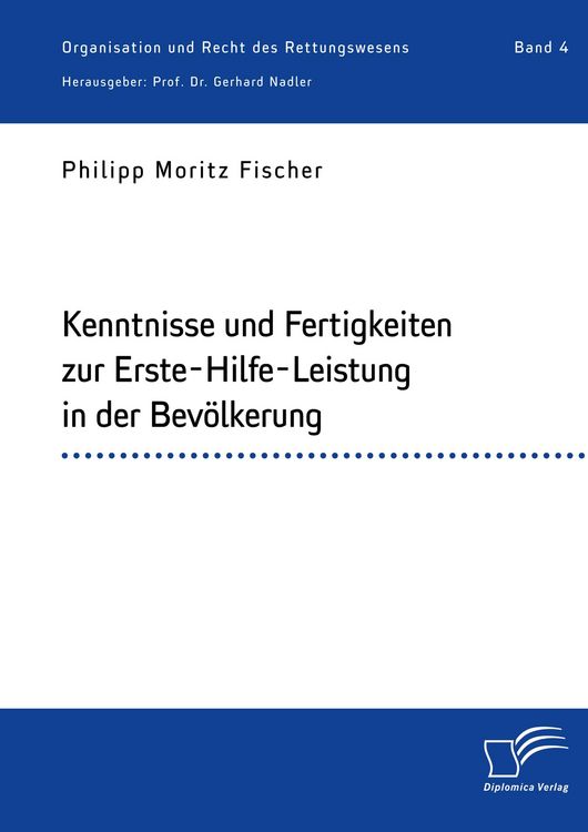 Produktbild: Kenntnisse und Fertigkeiten zur Erste-Hilfe-Leistung in der Bev&ouml;lkerung