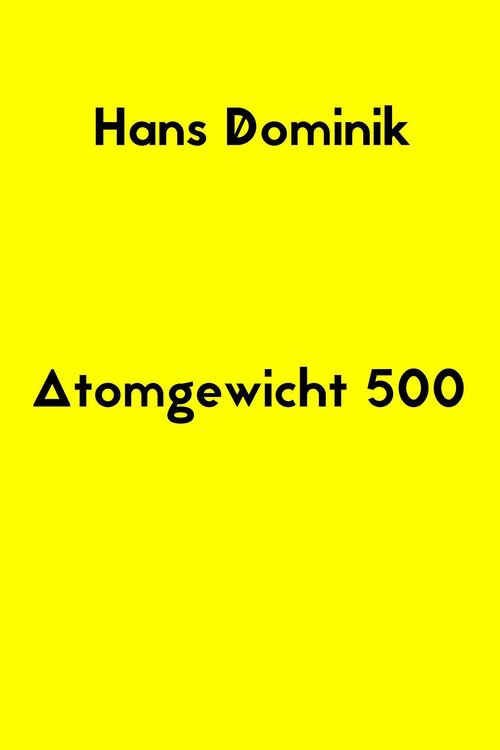 Produktbild: Atomgewicht 500