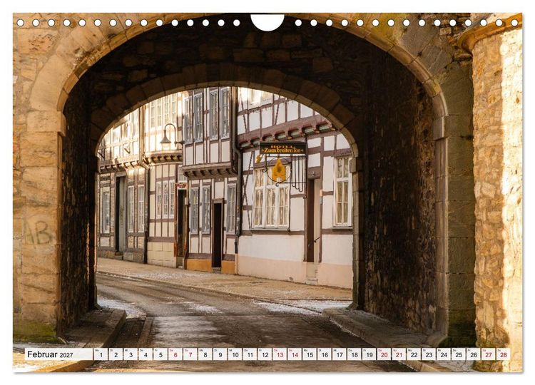Produktbild: Goslar im Winter (Wandkalender 2027 DIN A4 quer), CALVENDO Monatskalender
