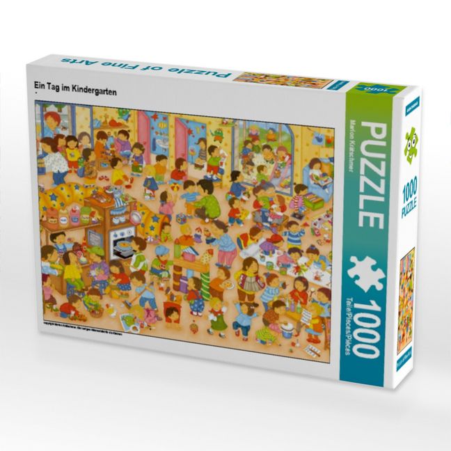 Produktbild: Ein Tag im Kindergarten (Puzzle)