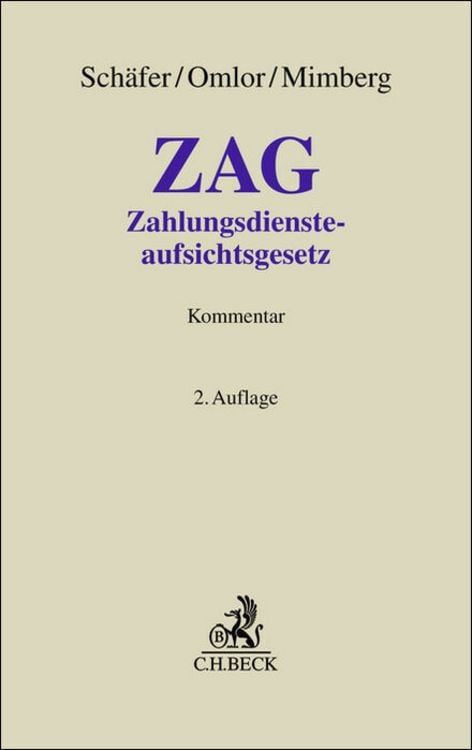 Produktbild: Zahlungsdiensteaufsichtsgesetz