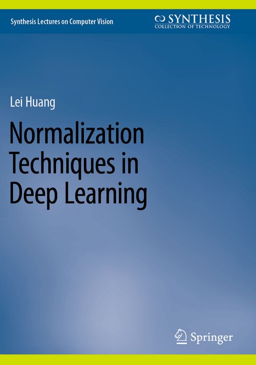 Produktbild: Normalization Techniques in Deep Learning