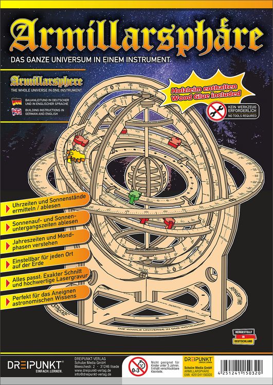 Produktbild: Bausatz Armillarsph&auml;re