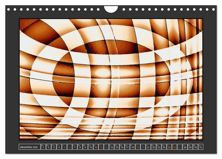 Produktbild: Art palette terre (Calendrier mural 2026 DIN A4 vertical), CALVENDO calendrier mensuel
