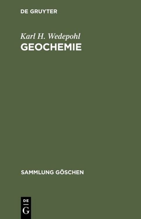 Produktbild: Geochemie