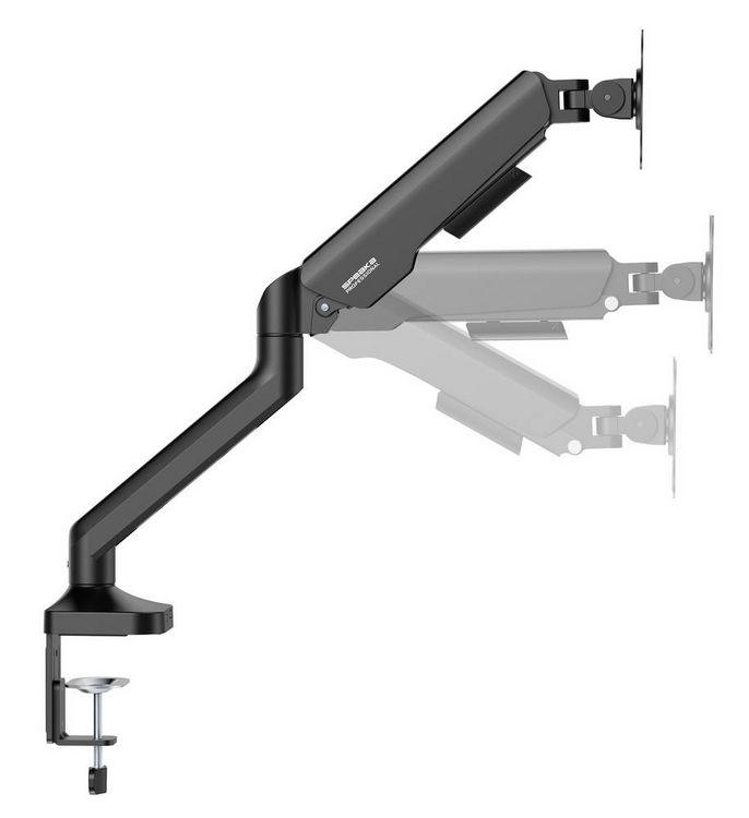 Produktbild: SpeaKa Professional SP-MM-1030 Monitor-Tischhalterung 1 Display(s) 43,2 cm (17") - 101,6 cm (40") Schwarz H&ouml;henverstellbar, Neigbar, Schwenkbar
