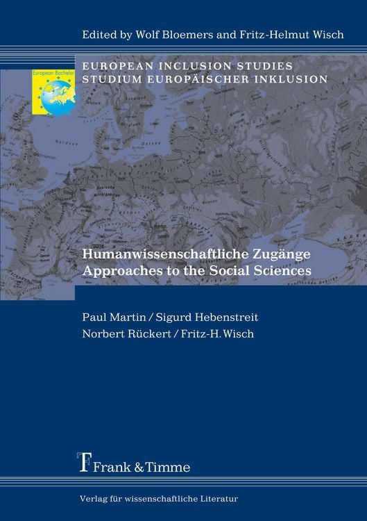Produktbild: Humanwissenschaftliche Zug&auml;nge / Approaches to the Social Sciences