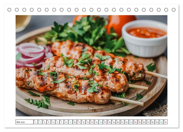 Produktbild: Hackfleisch-K&uuml;che (Tischkalender 2026 DIN A5 quer), CALVENDO Monatskalender