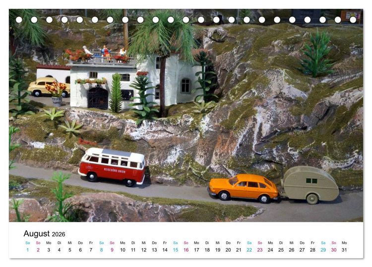 Produktbild: Bella Italia im Modell (Tischkalender 2026 DIN A5 quer), CALVENDO Monatskalender