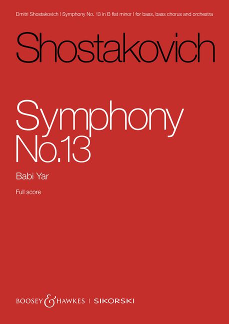 Produktbild: Sinfonie Nr. 13