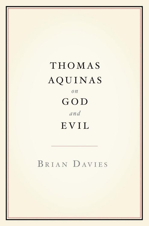 Produktbild: Thomas Aquinas on God and Evil