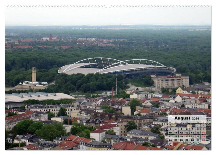 Produktbild: 1000 Jahre Leipzig (1015 - 2026) (Wandkalender 2026 DIN A2 quer), CALVENDO Monatskalender