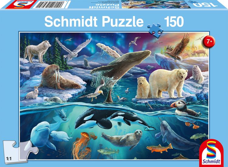 Produktbild: Schmidt Spiele - Tiere in der Arktis, 150 Teile