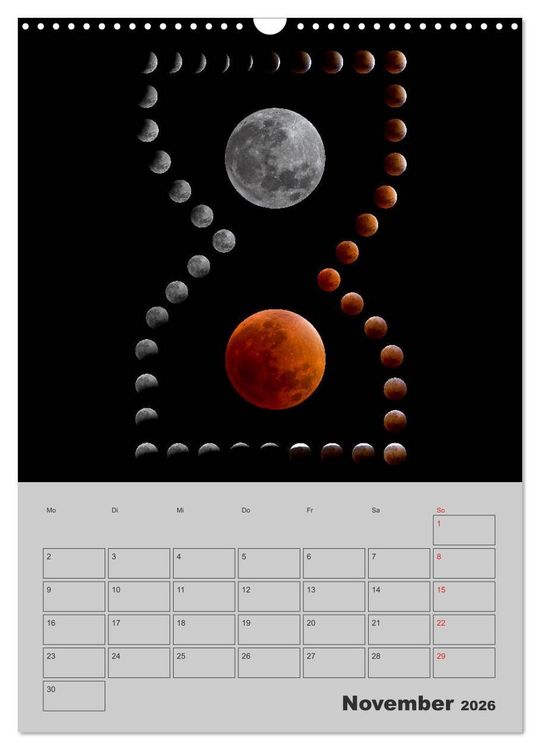 Produktbild: Wunderbares Universum (Wandkalender 2026 DIN A3 hoch), CALVENDO Monatskalender
