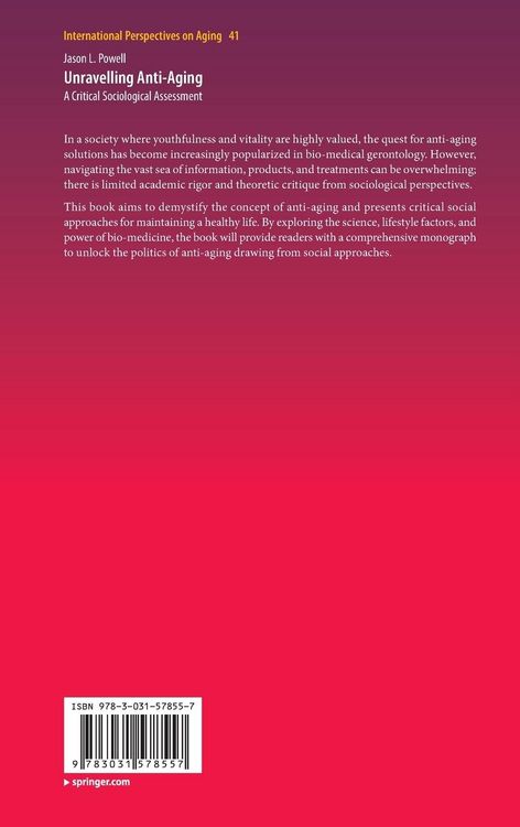 Produktbild: Unravelling Anti-Aging