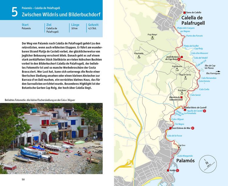 Produktbild: Costa Brava zu Fu&szlig; erleben