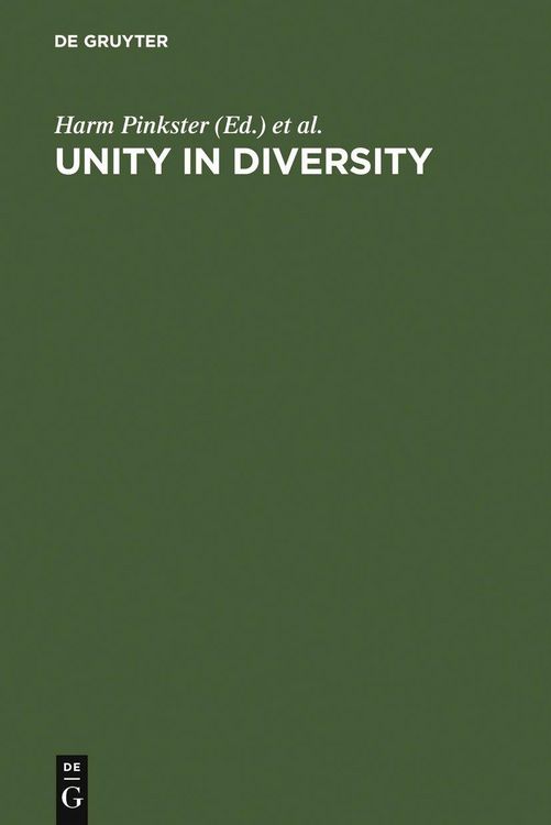 Produktbild: Unity in Diversity