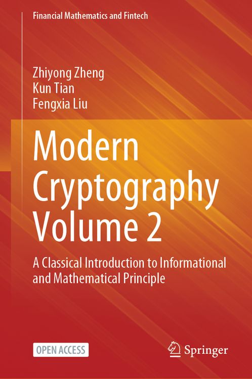 Produktbild: Modern Cryptography Volume 2