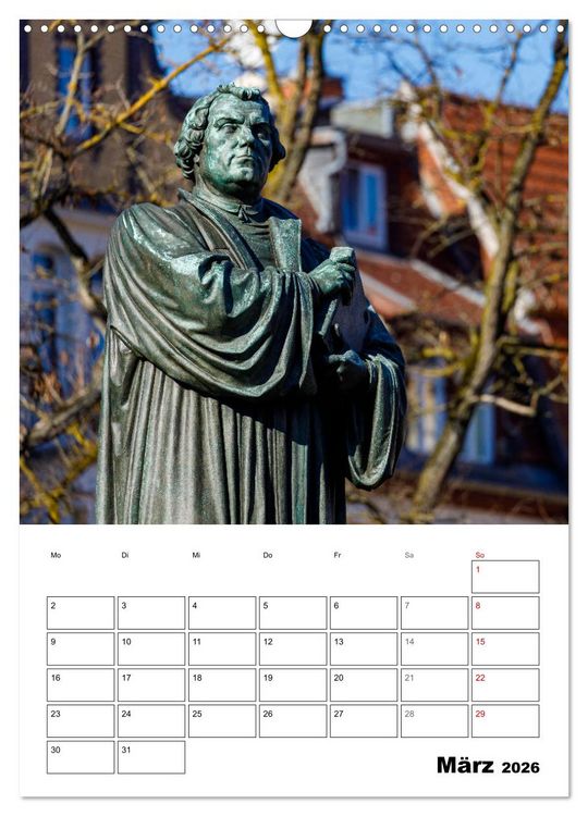 Produktbild: Historisches Eisenach (Wandkalender 2026 DIN A3 hoch), CALVENDO Monatskalender