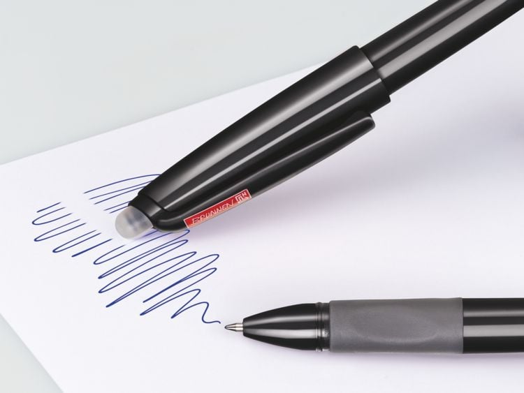 Produktbild: Brunnen Gelschreiber &bdquo;REMOVE&ldquo; radierbar &brvbar; breit, 0,7 mm, schwarz