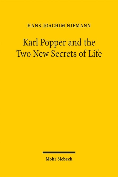 Produktbild: Karl Popper and the Two New Secrets of Life