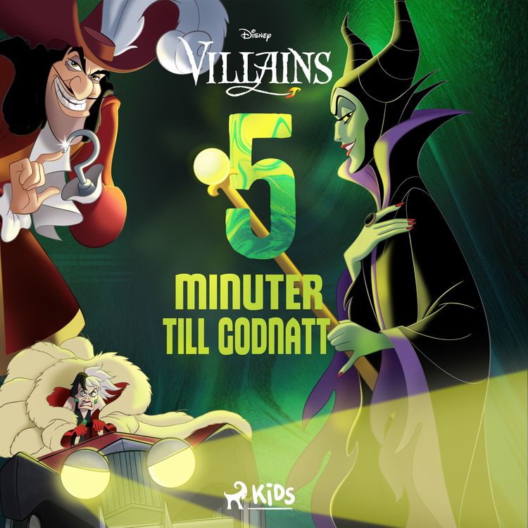 Produktbild: Fem minuter till godnatt - Disney Villains