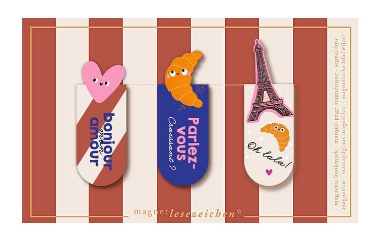 Produktbild: Magnetlesezeichen Paris mon amour