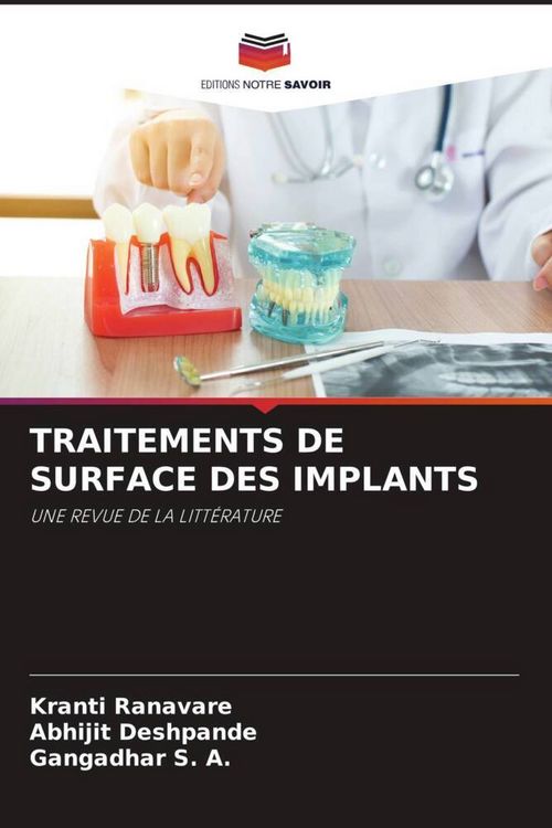 Produktbild: Traitements De Surface des Implants